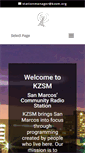 Mobile Screenshot of kzsm.org