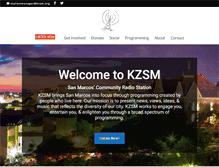 Tablet Screenshot of kzsm.org